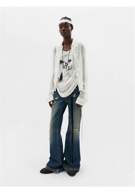 jeans toos 5 pocket donna blu ANN DEMEULEMEESTER | B0014029 FA743053